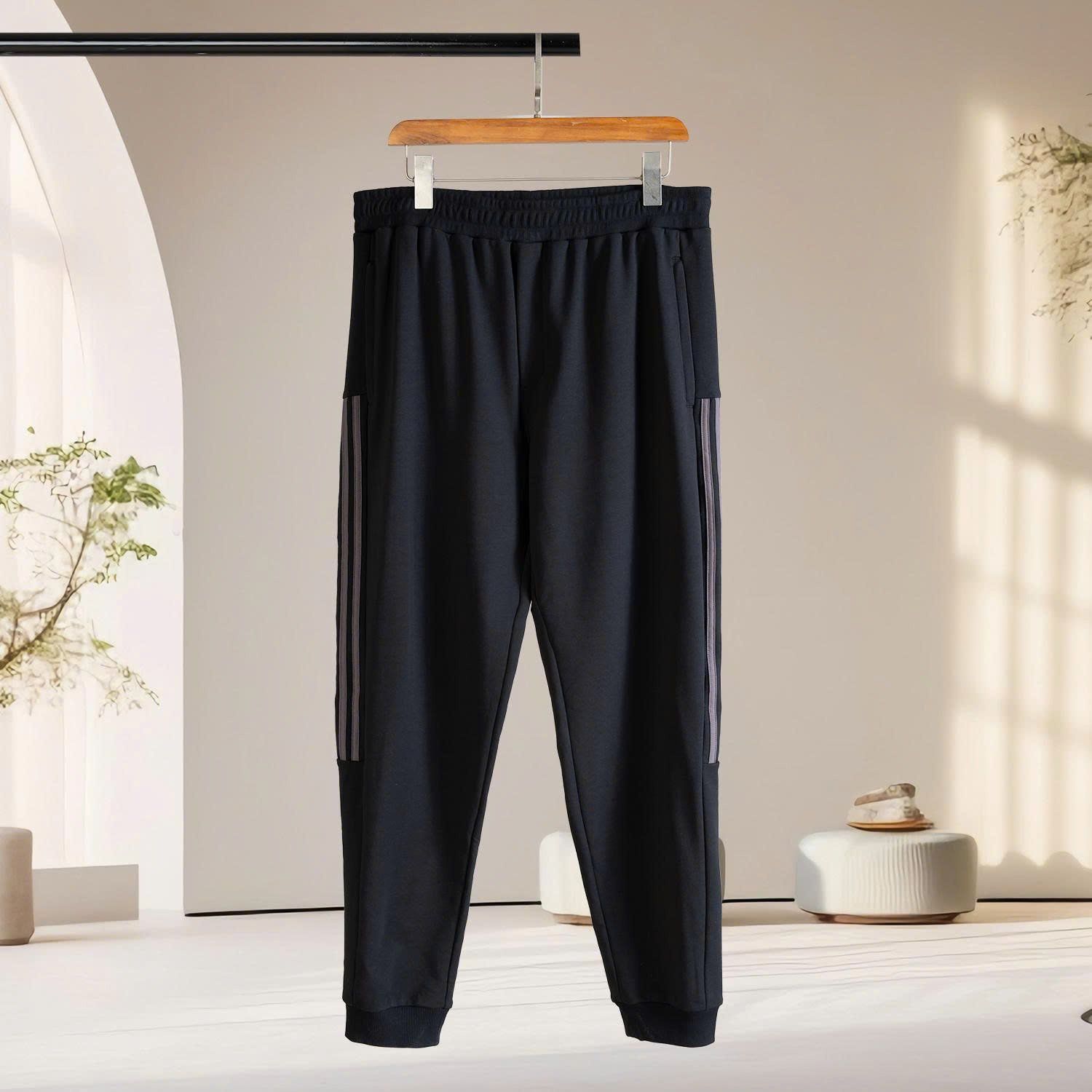 Set Bộ Nỉ Đen Viền Big Size Nam