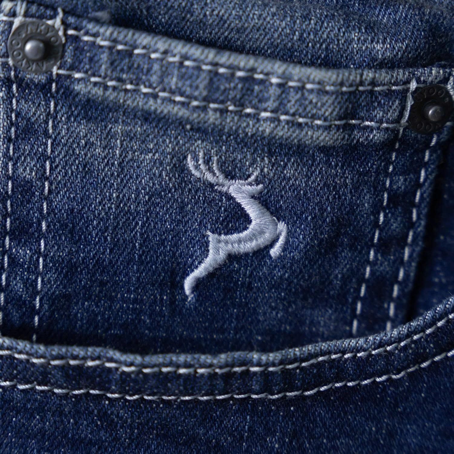 Quần Short Jean Xanh Đậm Big Size Nam