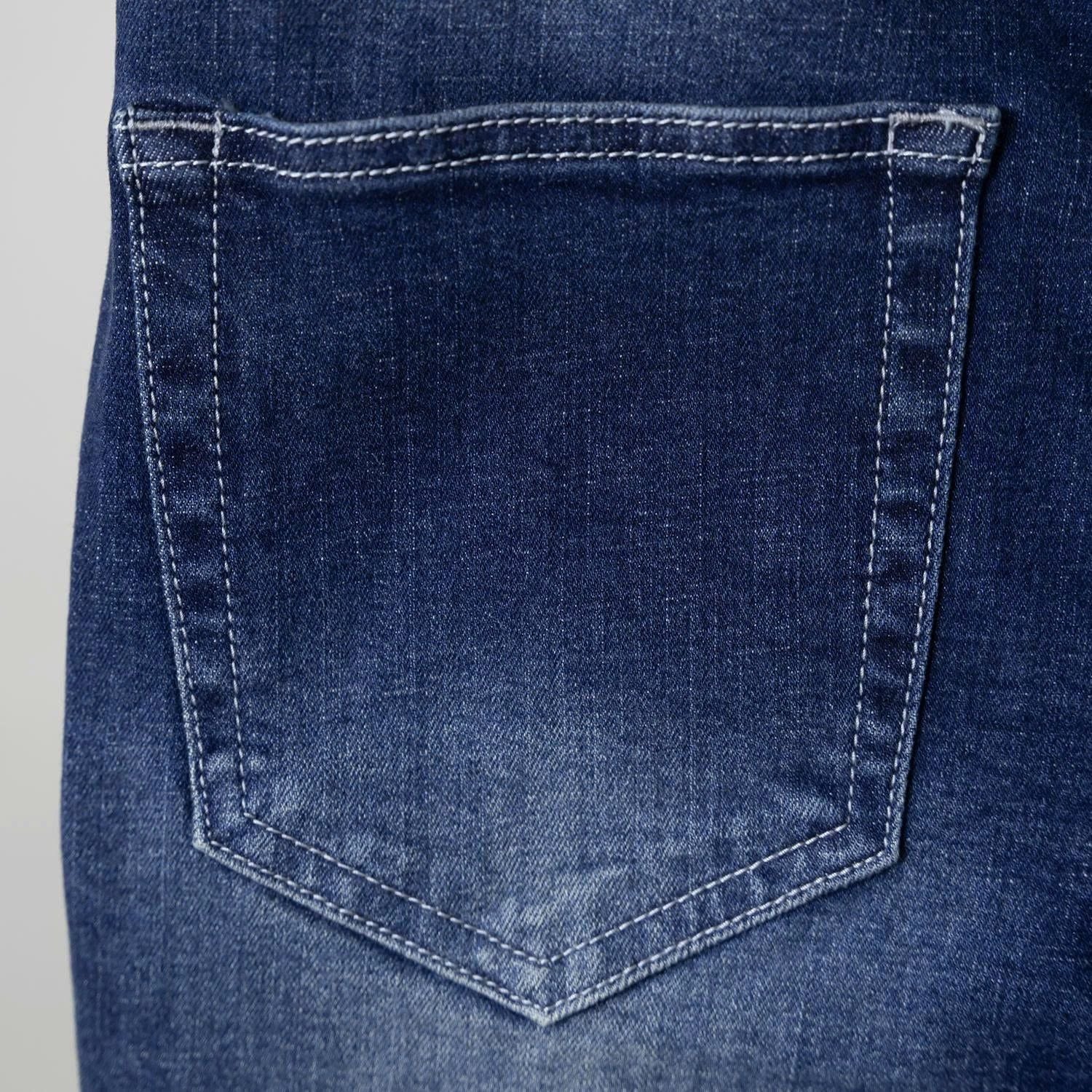 Quần Short Jean Xanh Đậm Big Size Nam