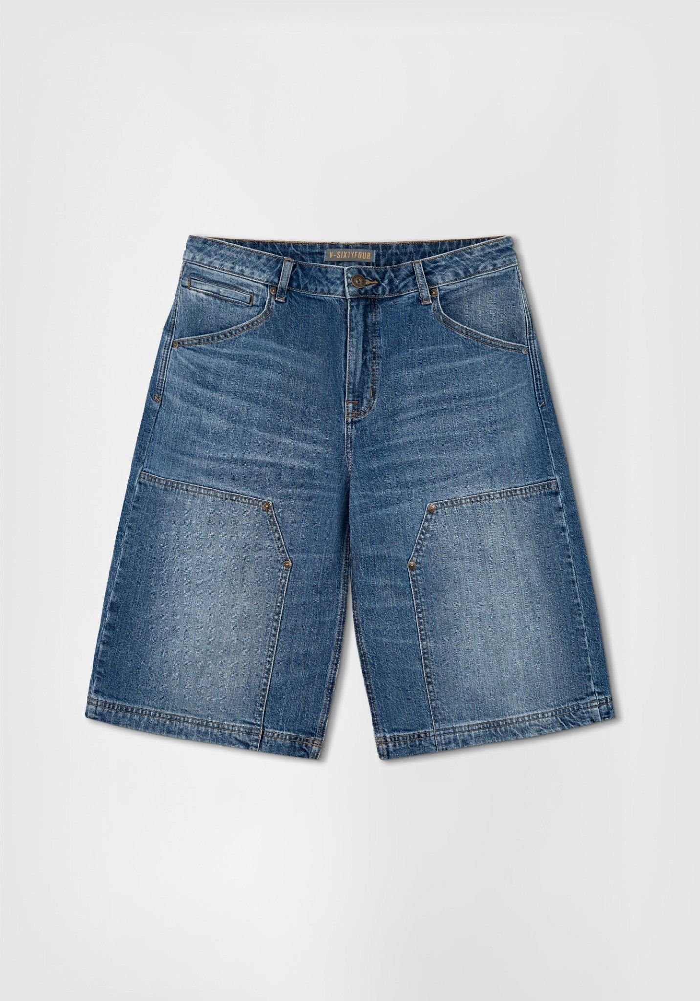 QUẦN SHORTS NAM DOUBLE NEE FORM RỘNG - 125MD3104F1