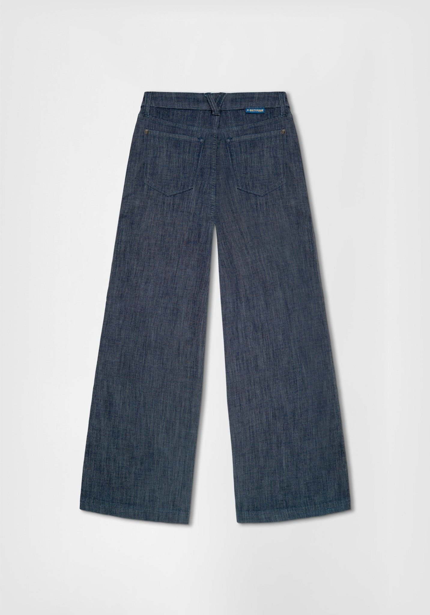 QUẦN DÀI NỮ MÀU DARK INDIGO FORM WIDE LEG - 125WD2085B4