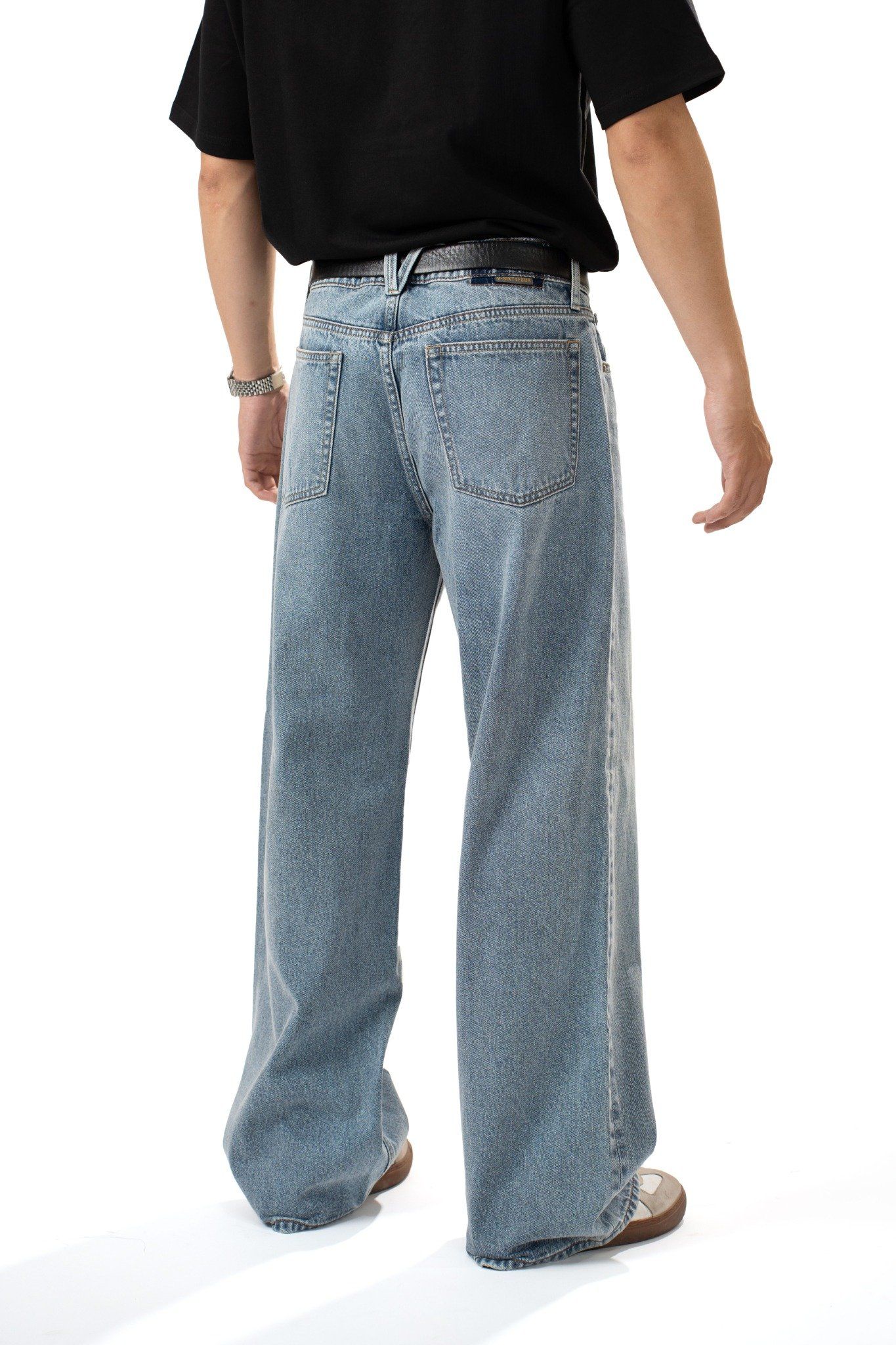 QUẦN DÀI NAM DENIM LIGHT BLUE FORM RELAX - 224MD3080F2