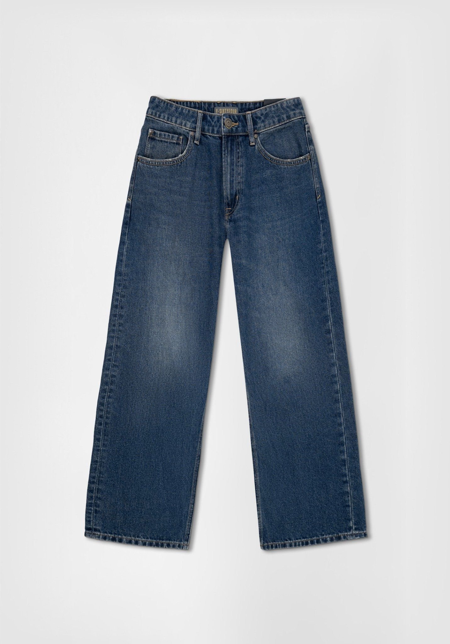 QUẦN DÀI NAM DENIM 3 MÀU LIGHT-MED-DARK BLUE FORM STRAIGHT - 224MD4083B1