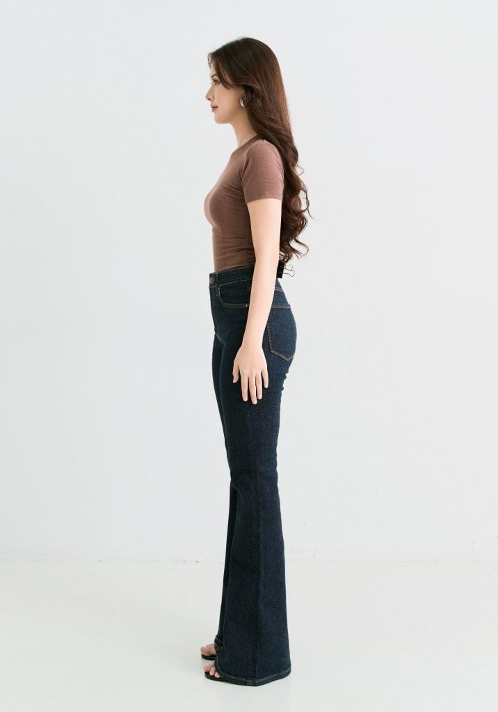 QUẦN DÀI NỮ DENIM FORM FLARED - 225WD2084B1