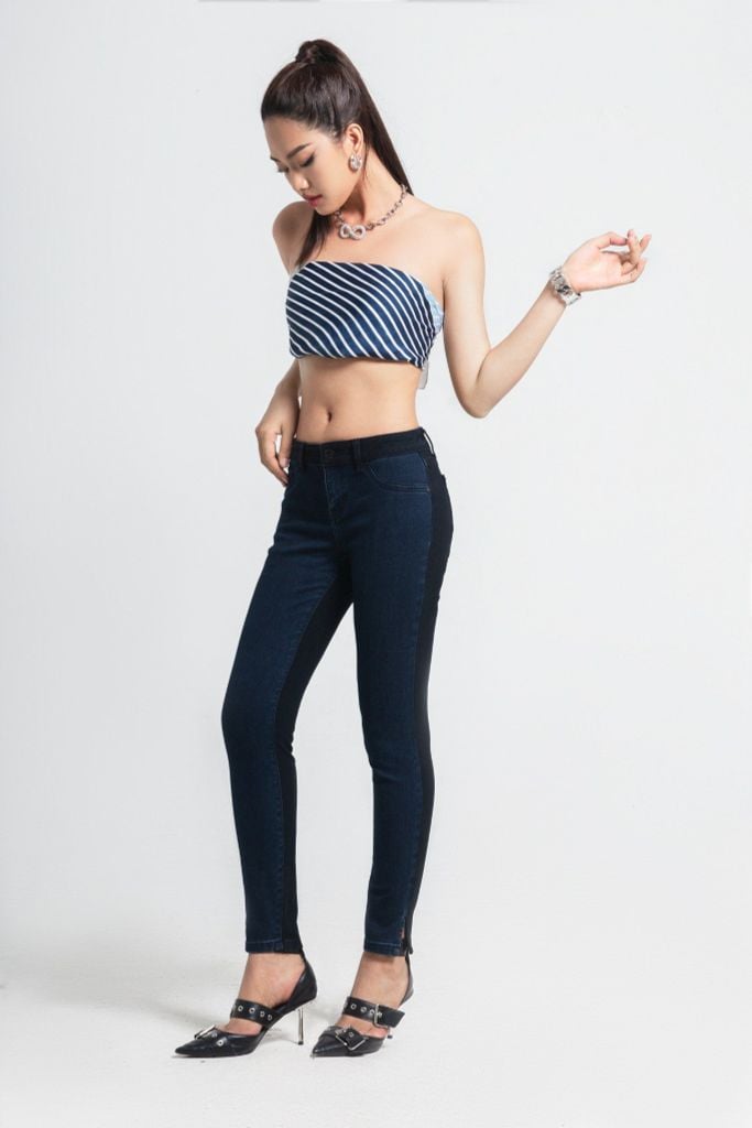 Quần jeans nữ dáng skinny - 120WD2081F2