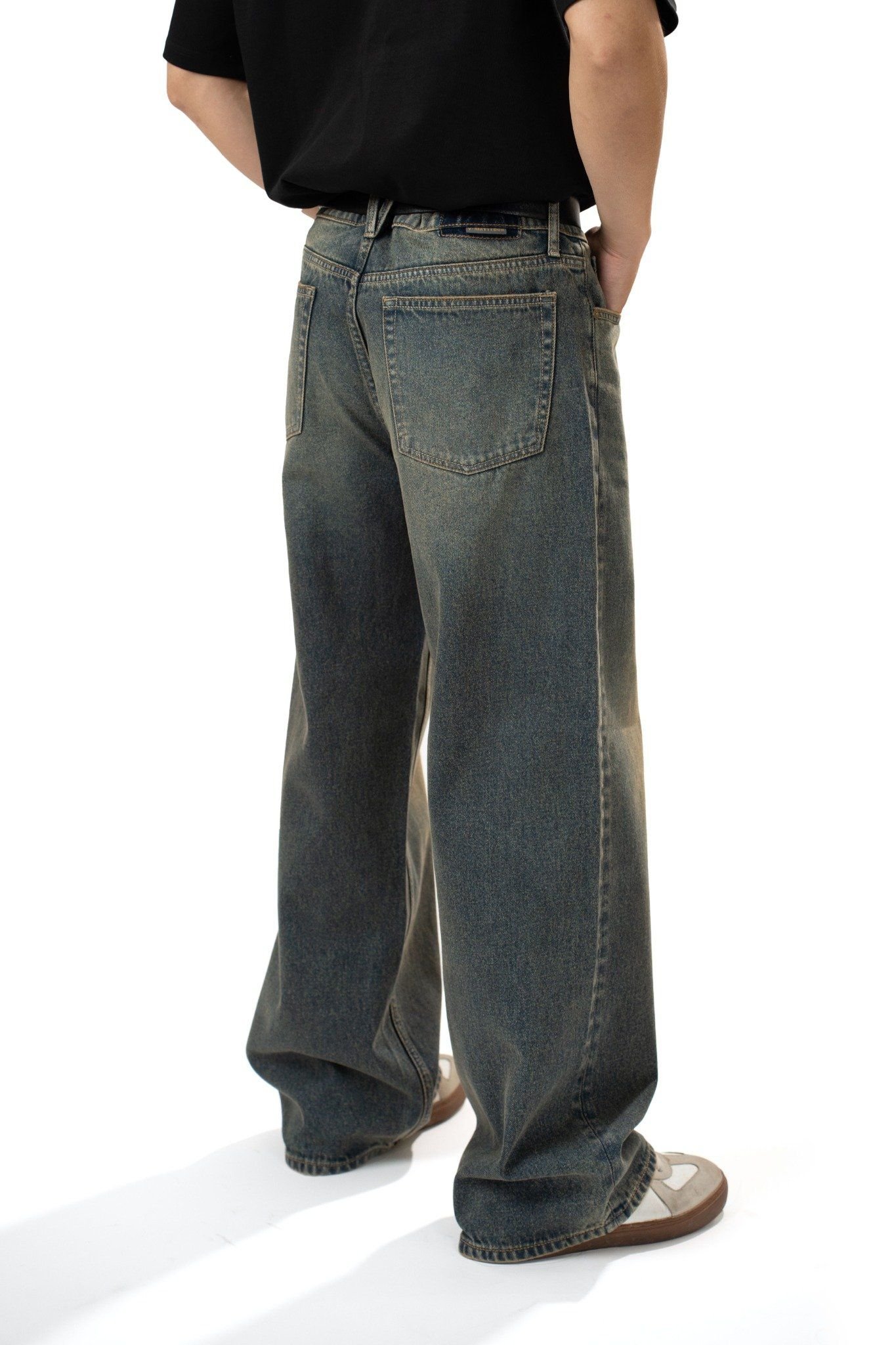 QUẦN DÀI NAM DENIM  MÀU VINTAGE FORM RELAX - 125MD3080F2