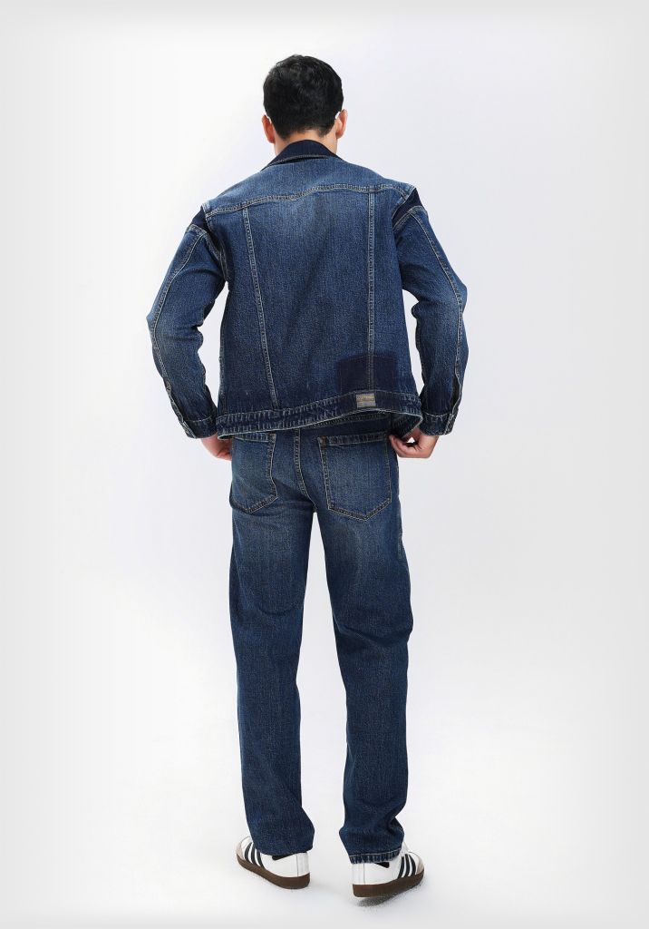 Áo Khoác Nam Dáng Vừa Dây Kéo. Men's Slim Fit Zipper Jacket - 124MD4044F2