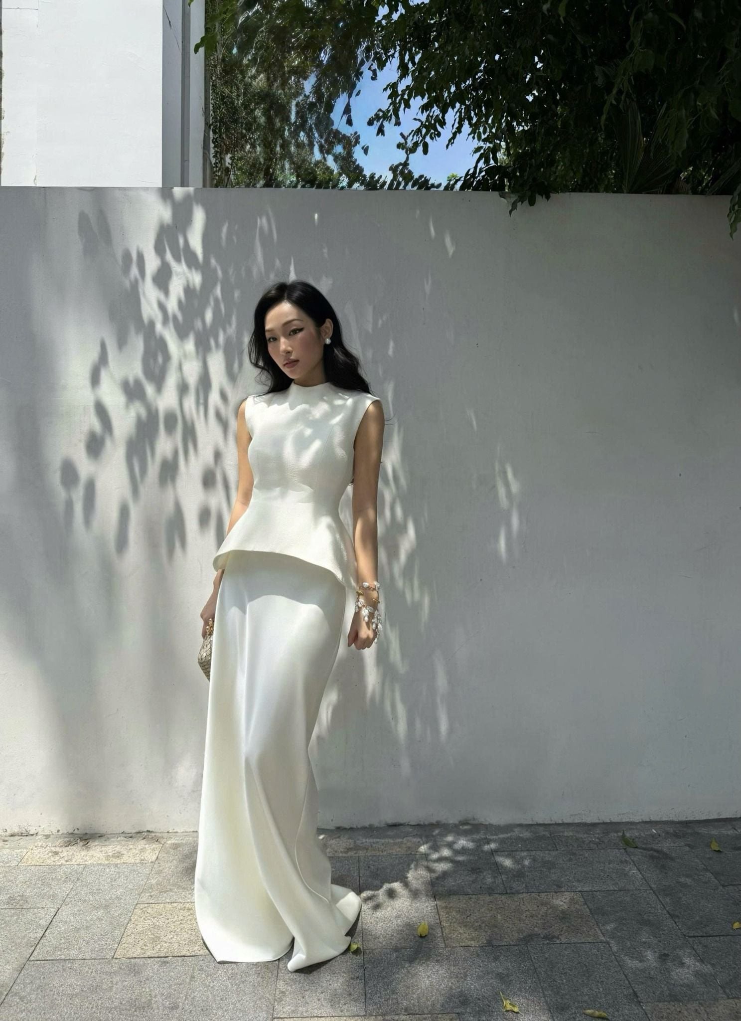 @ ha.vy.ng X LILA PEPLUM x LRIDA SKIRT