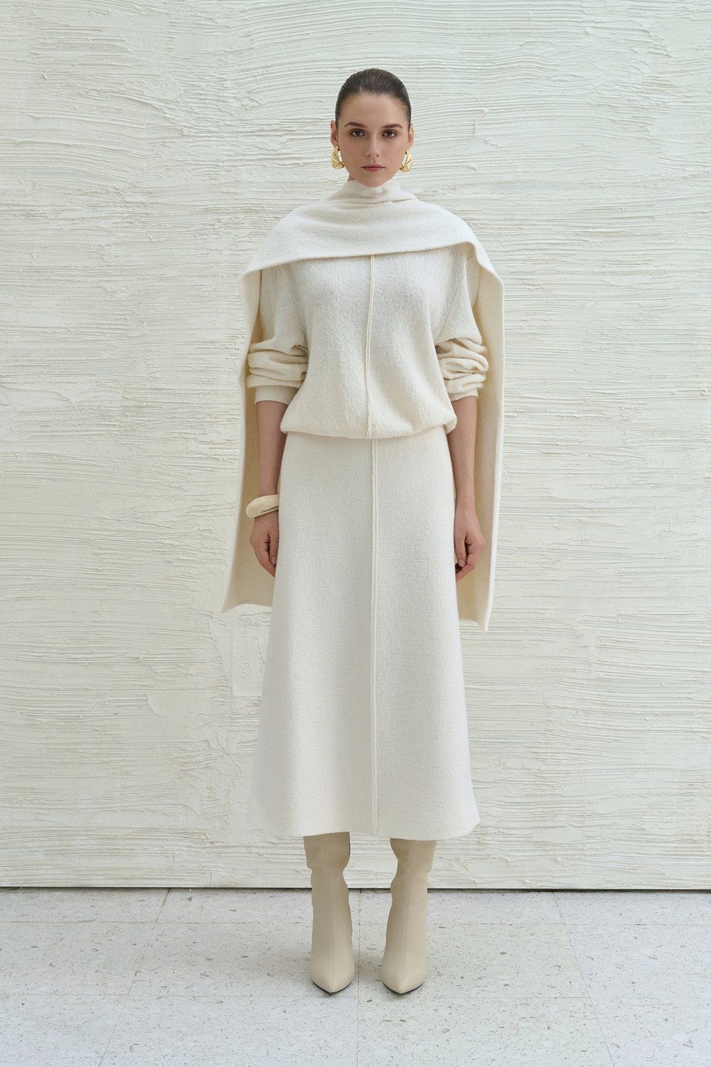 LANSSI TURTLENECK BLOUSE