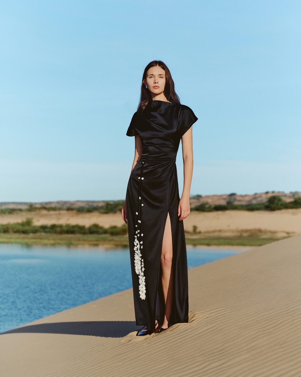  AVA ASYMMETRICAL DRESS 