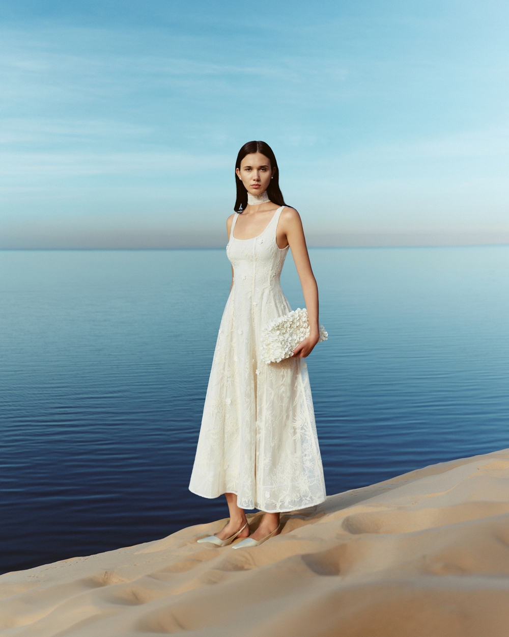  MIREILLE A-LINE LONG DRESS 