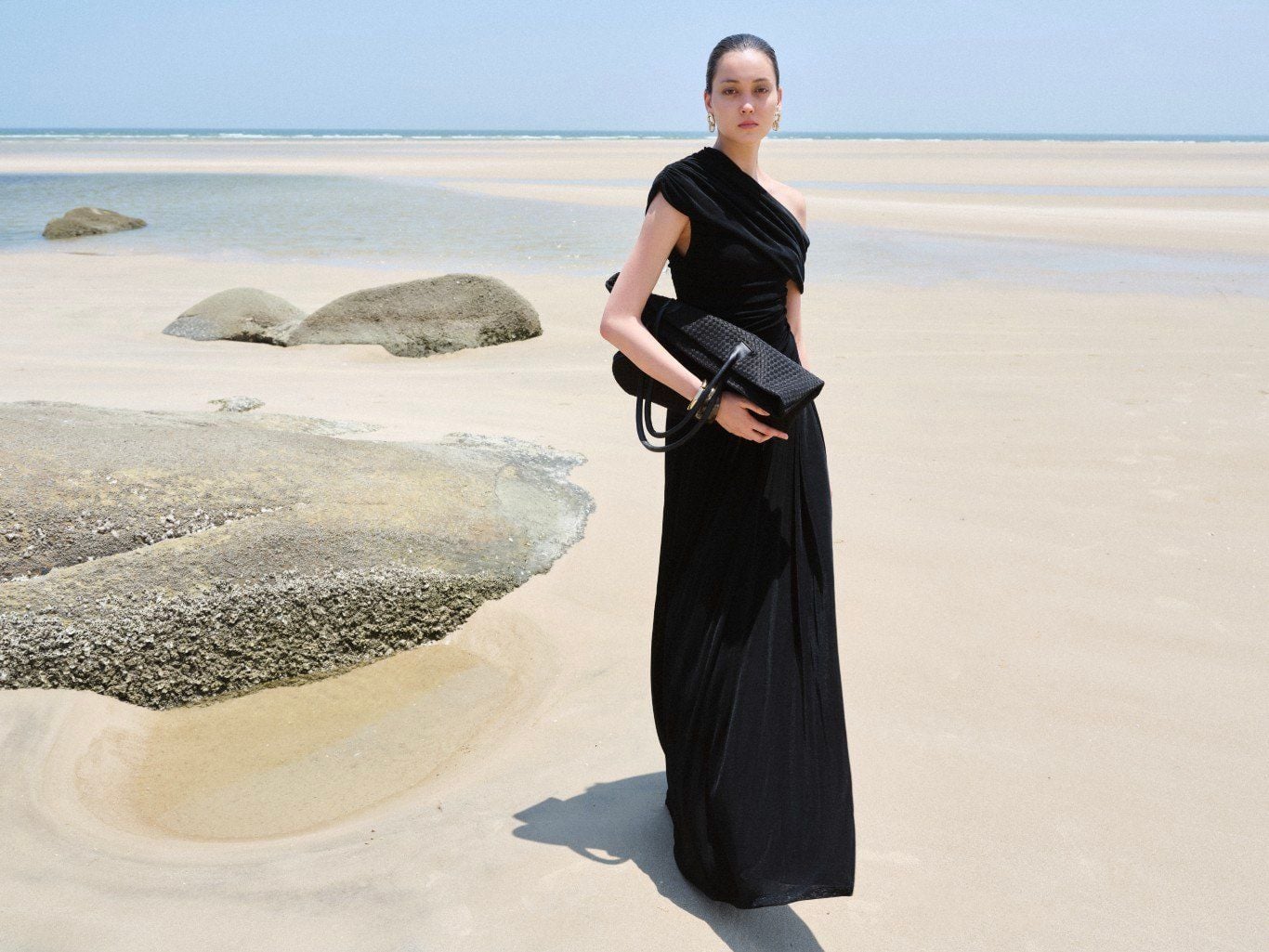 NYX KNIT OFF THE SHOULDER DRESS