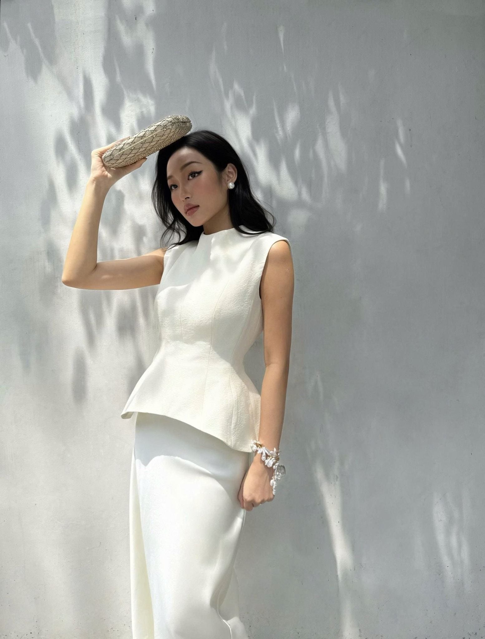 @ ha.vy.ng X LILA PEPLUM x LRIDA SKIRT