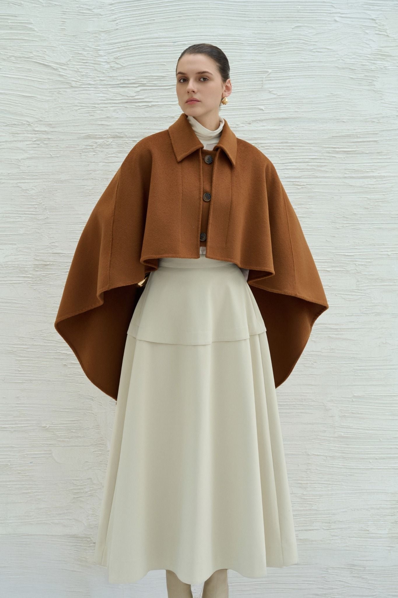 ISLA LEATHER MAXI SKIRT