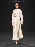 BRYAN SILK JACQUARD BLOUSE