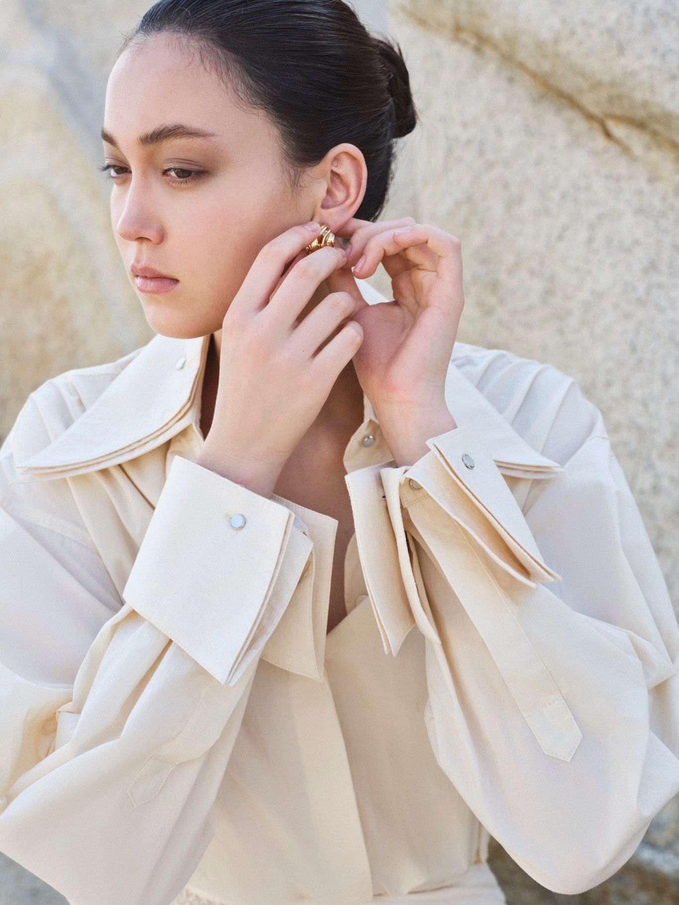 VINNI FRINGED MINI SKIRT