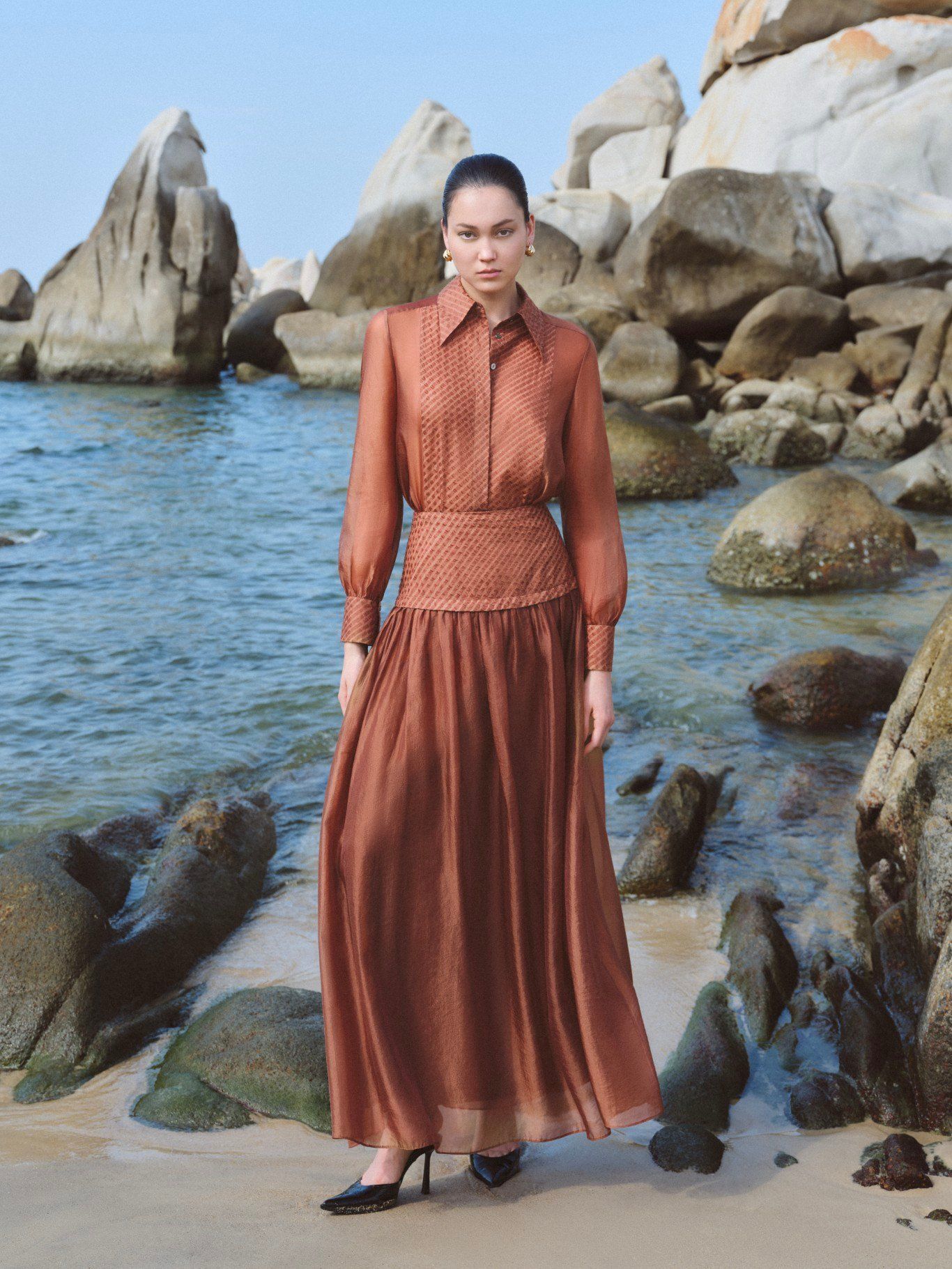 TELLA INTRECCIATO BLOUSE