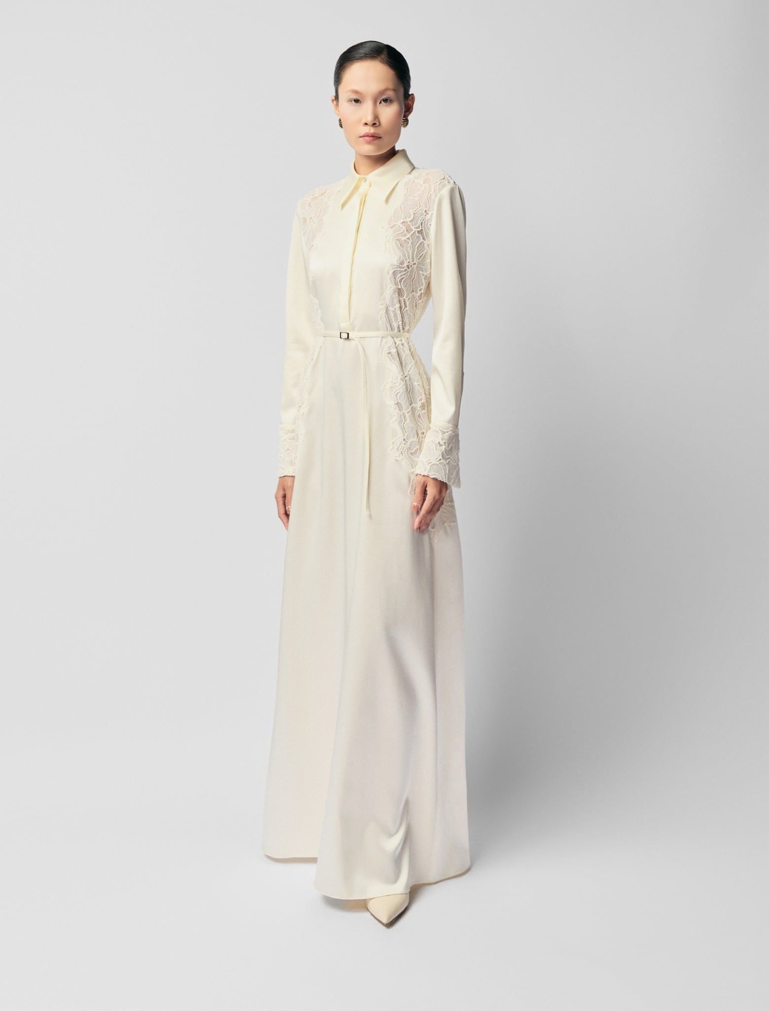 EMBELLISHED GOWN DRESS