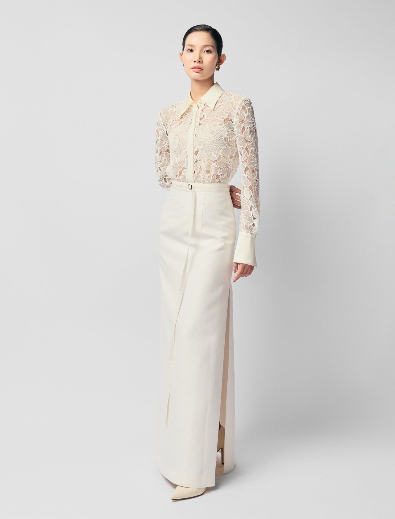 EVELISSE A-LINE LONG SKIRT