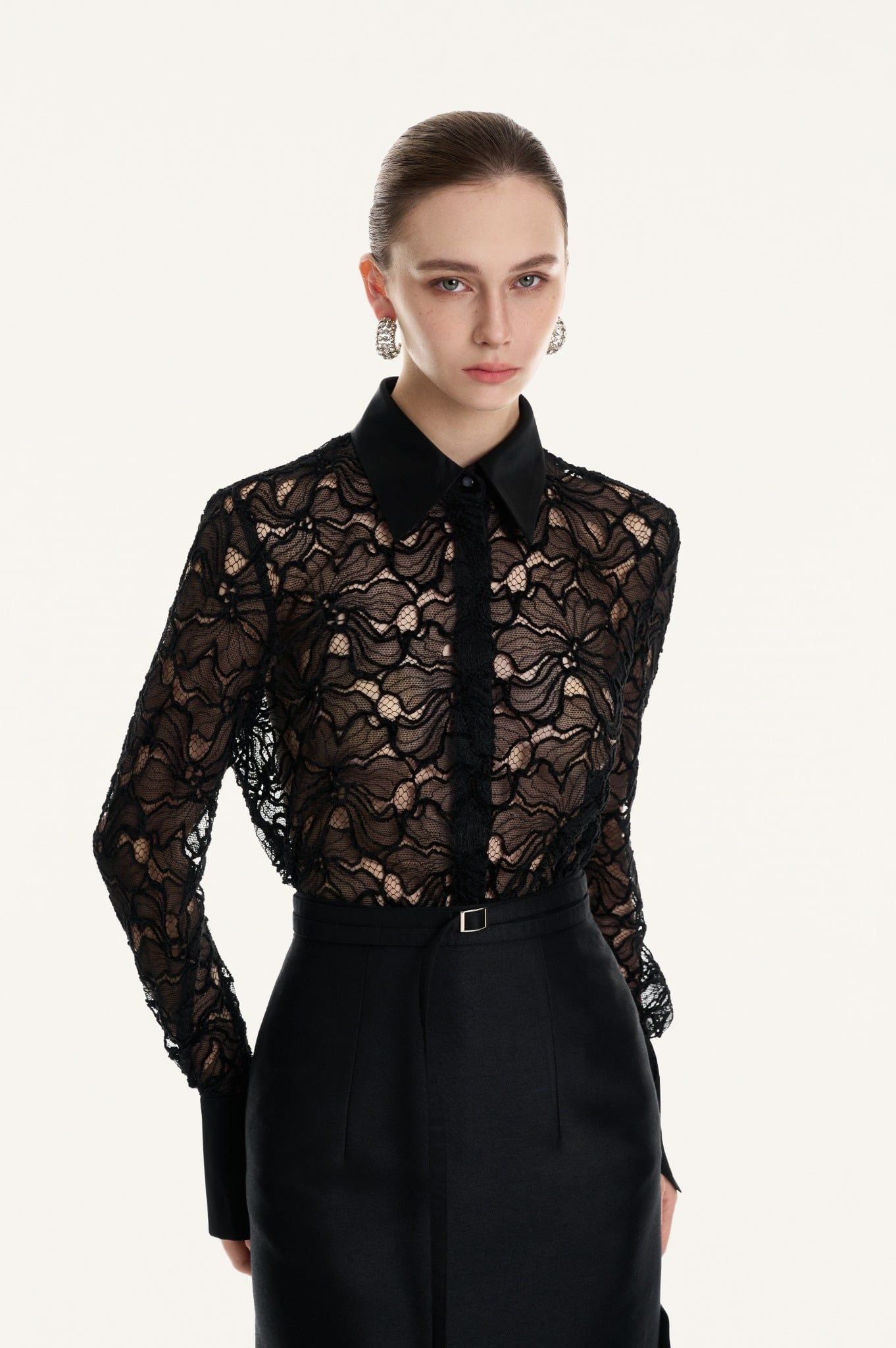 LUSTROUS VEIL SHIRT