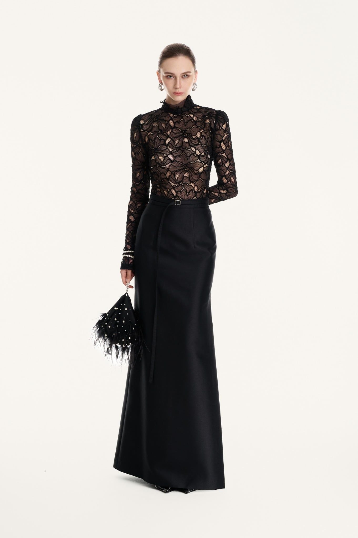 EVELISSE A-LINE LONG SKIRT