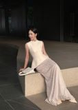 Trần Trúc X LILA SAND PEPLUM & AURORA SKIRT