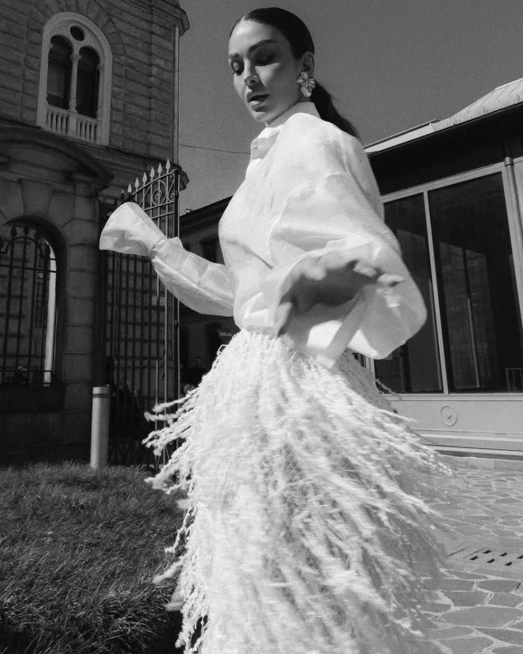 @Rosaperrotta X ASA BLOUSE & CLIO SKIRT