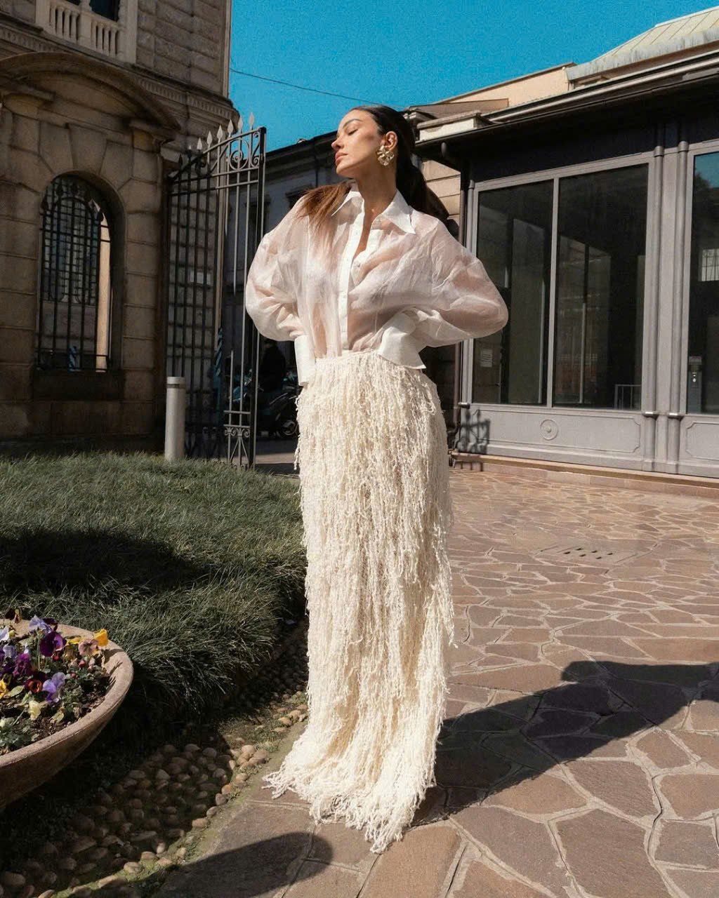 @Rosaperrotta X ASA BLOUSE & CLIO SKIRT