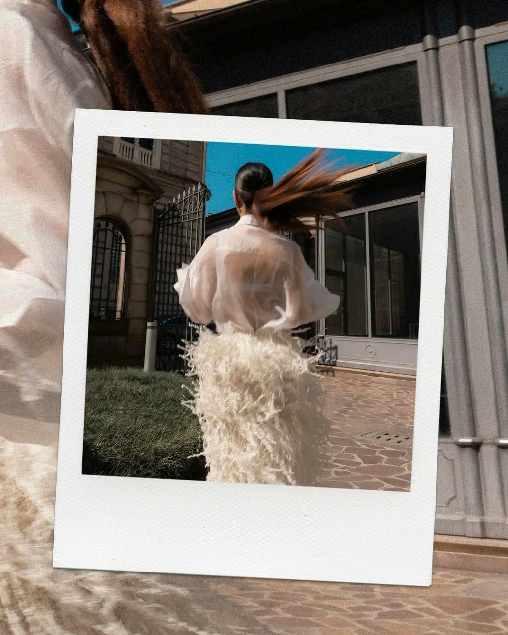 @Rosaperrotta X ASA BLOUSE & CLIO SKIRT