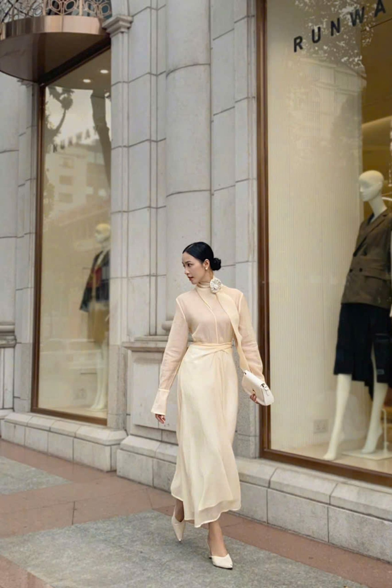 Trần Trúc X OLIVER BLOUSE - ISABEL SKIRT