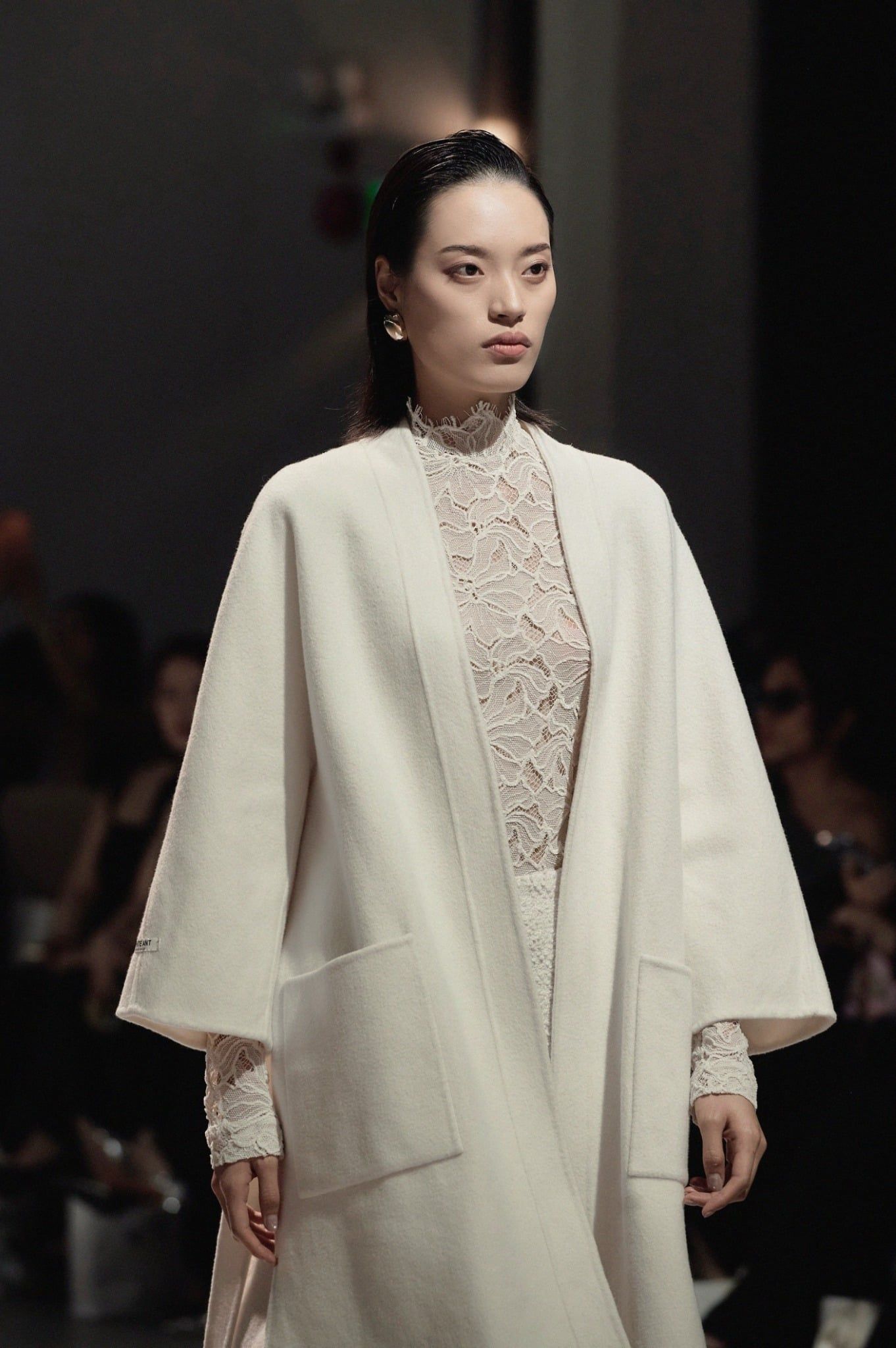 AMELIE BELTED KIMONO COAT