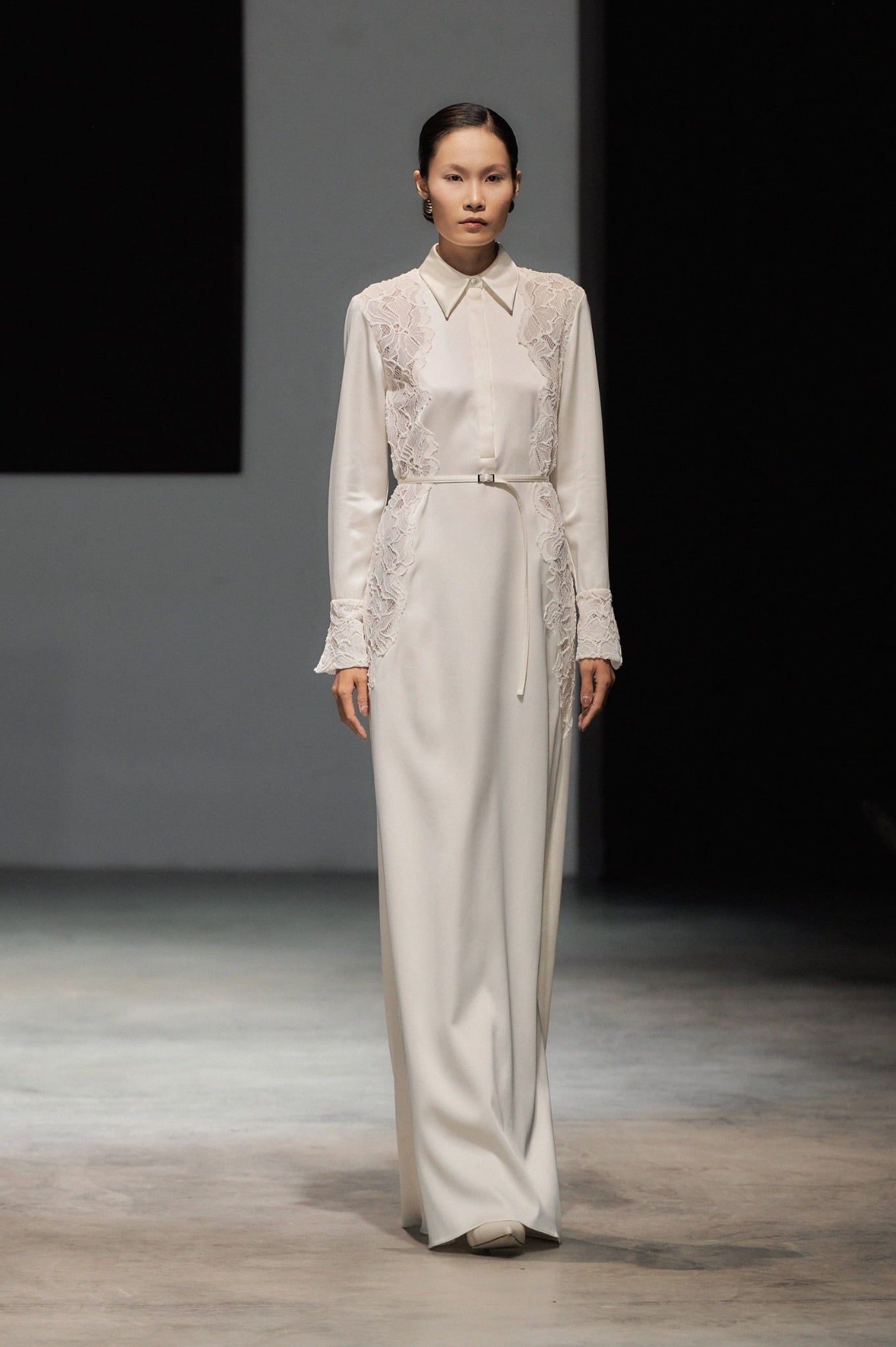 EMBELLISHED GOWN DRESS