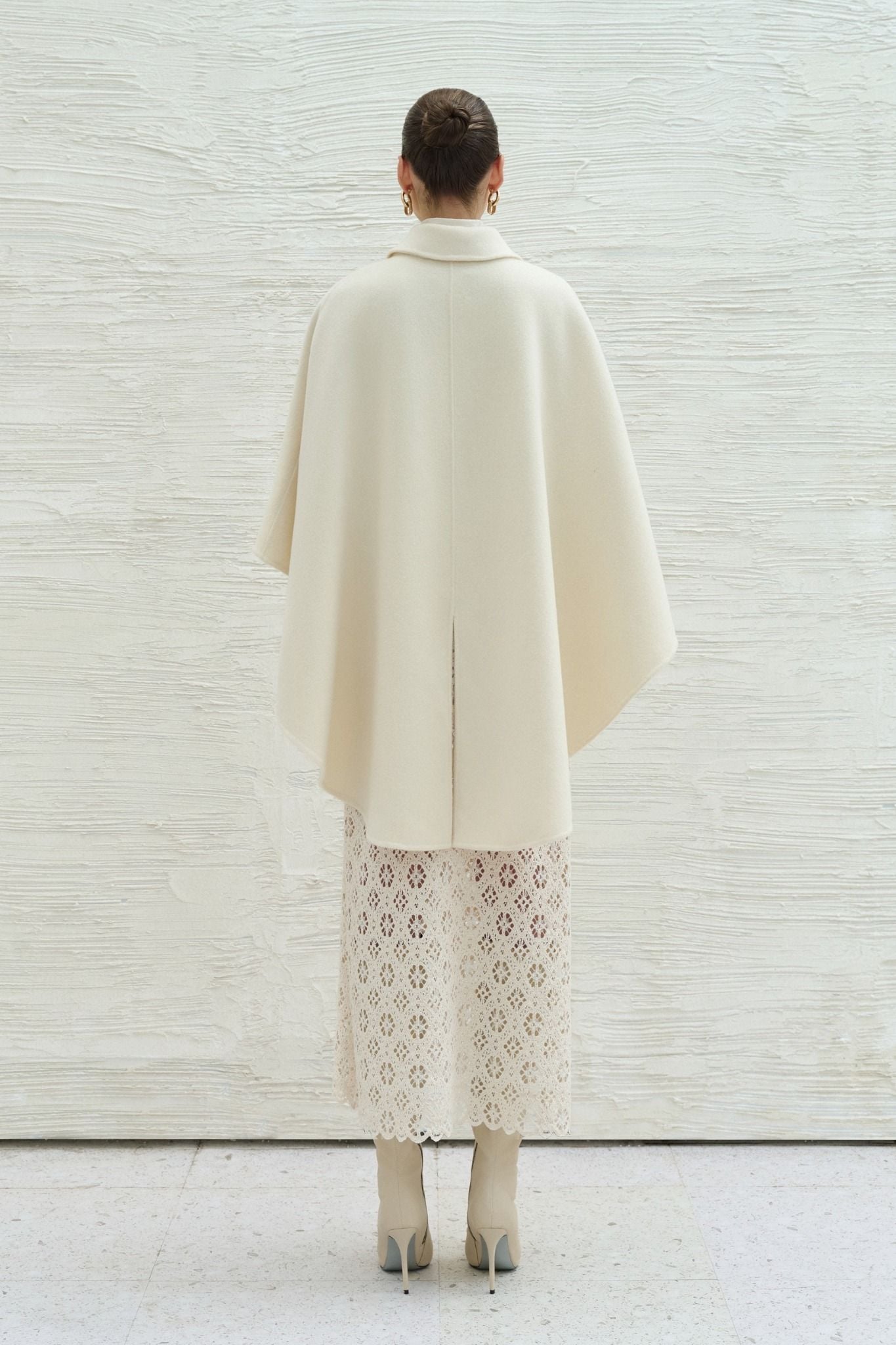 CONAL LACE MIDI SKIRT