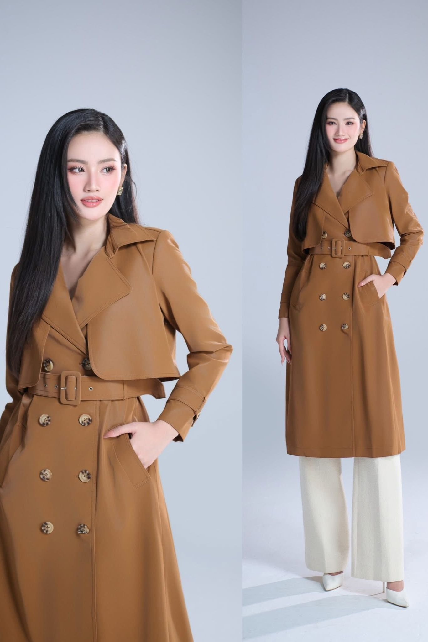  HHVN Huỳnh Trần Ý Nhi x SARAH TRENCH COATS 