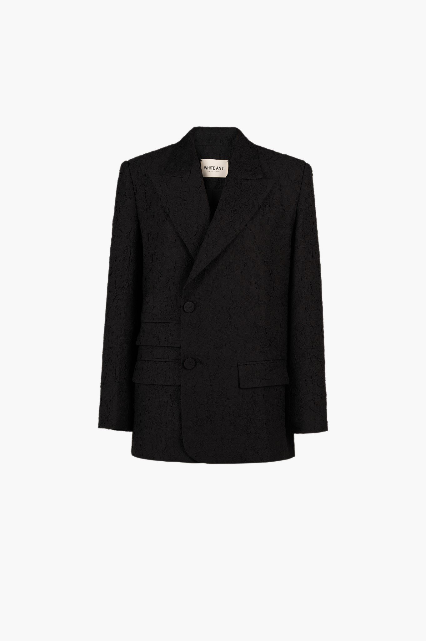  JOCELYN NOTCHED BLACK BLAZER 