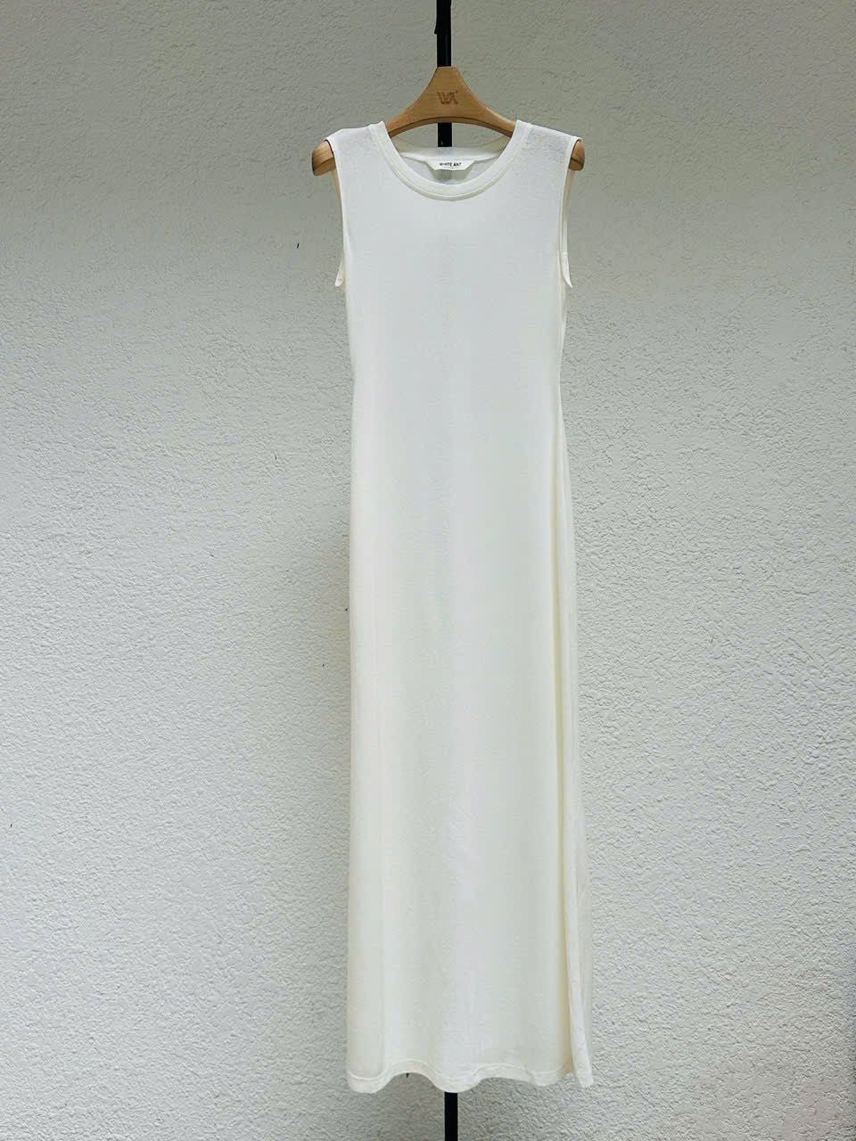 teloplan Ying Dress & Jade Knit Top JADE KNIT LONG DRESS – WHITE ANT