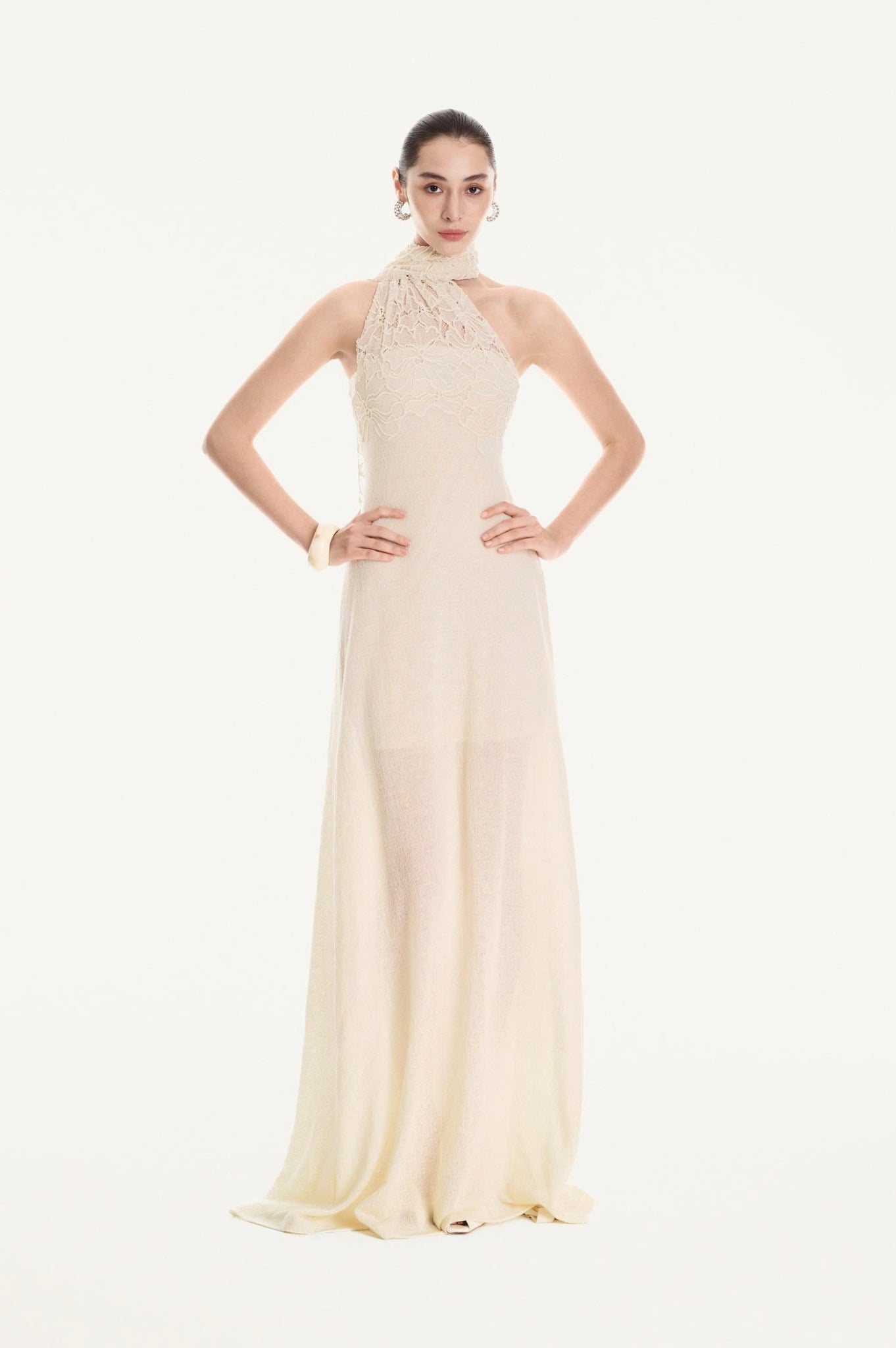  CORINNE ELEGANT LACE DRESS 