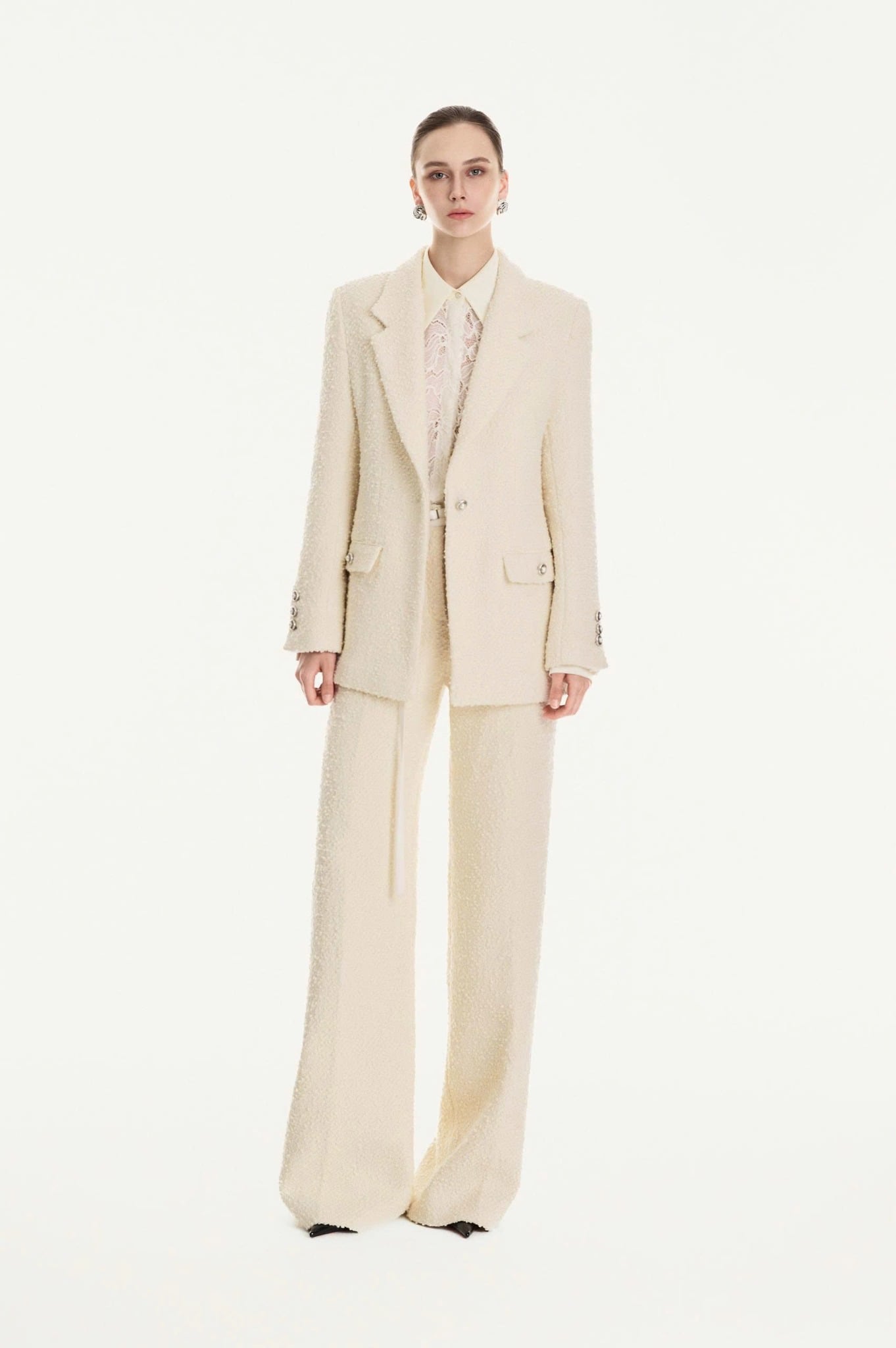  STELLA WOOL- BLEND TWEED JACKET 