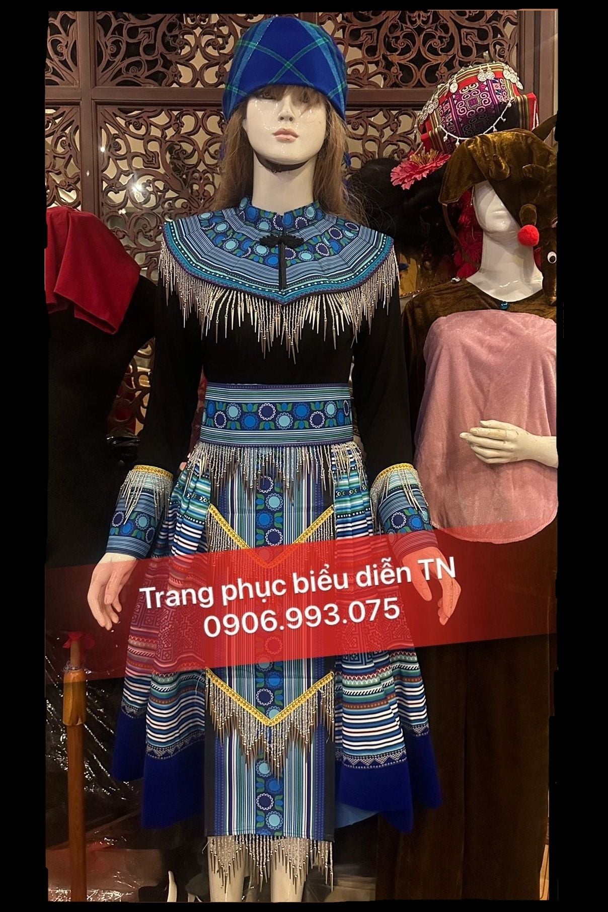 DT01 - Trang phục H'Mong Nữ (Mèo Nữ)