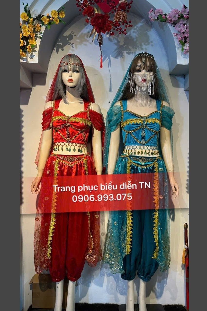 NN113- Trang Phục Múa Ấn Độ Nam Nữ