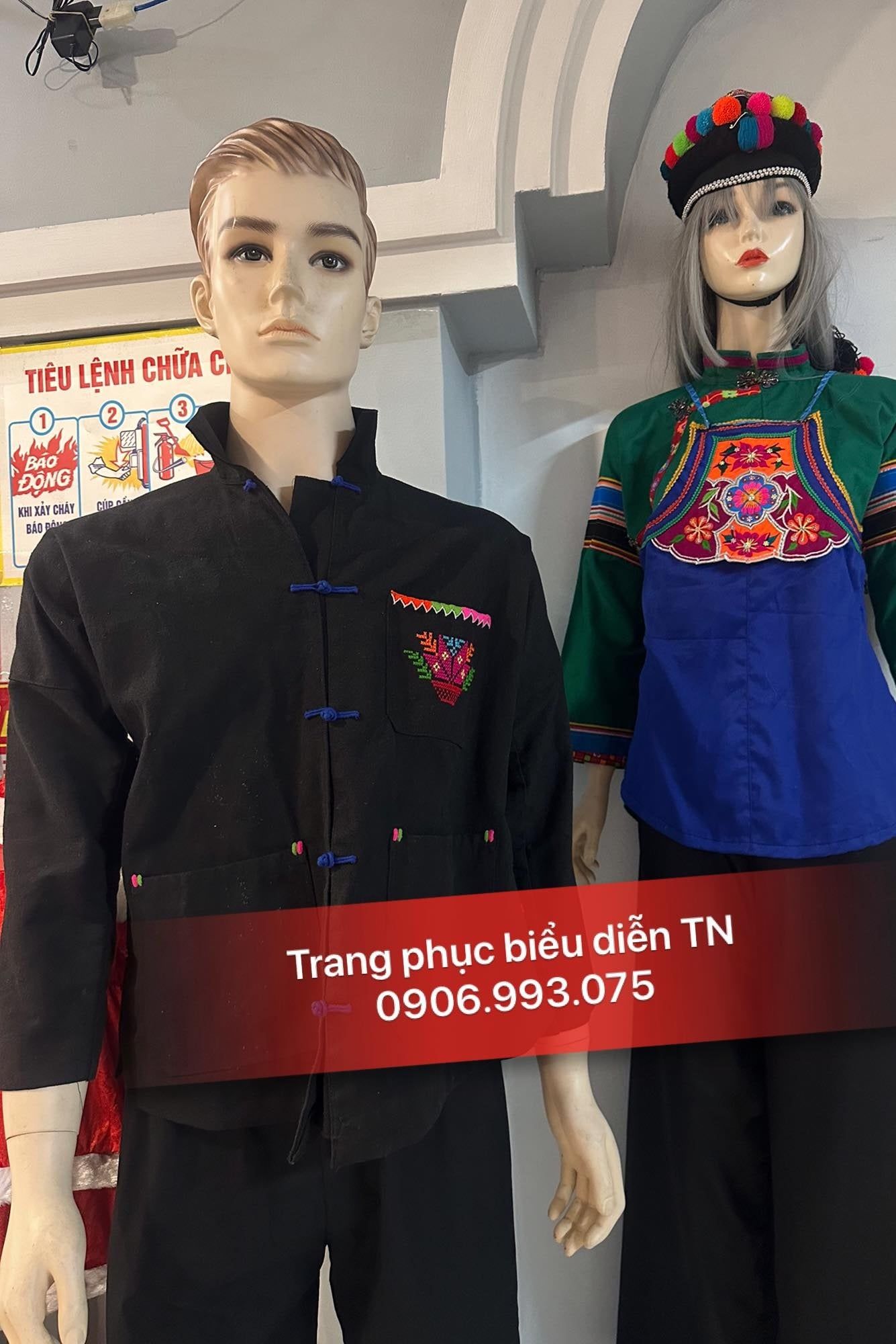 DT50A - Trang Phục Dân Tộc Phù Lá Nam