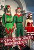 HT21 - Trang phục Noel Yêu Tinh Xanh Nam Nữ