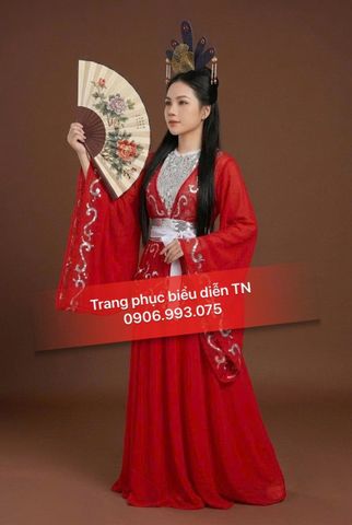  HT61 - Trang Phục Hằng Nga Đỏ 