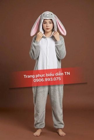  HT89 - Trang Phục Thỏ Xám 