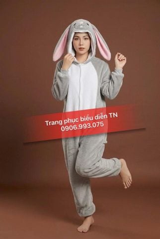  HT89 - Trang Phục Thỏ Xám 