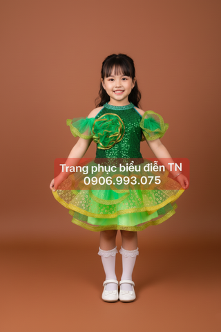  TE12 - Trang phục Trang phục Váy Bồng Trẻ Em 