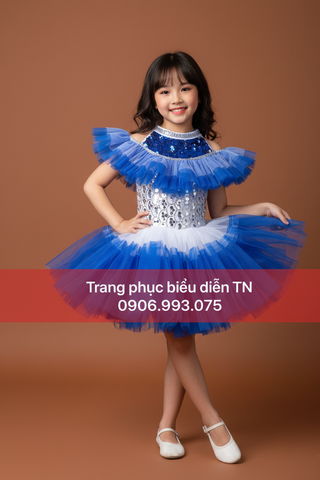  TE11 - Trang phục Váy Bồng Trẻ Em 