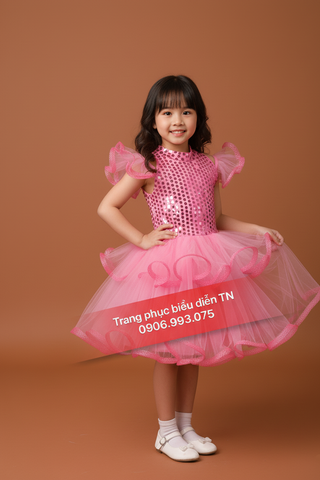  TE13 - Trang Phục Váy Bồng Trẻ Em 