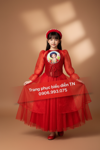  TE45 - Trang Phục Tứ Thân Bé Gái ( Bắc Bling) 