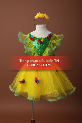  TE05 - Trang phục Váy Bồng Trẻ Em 